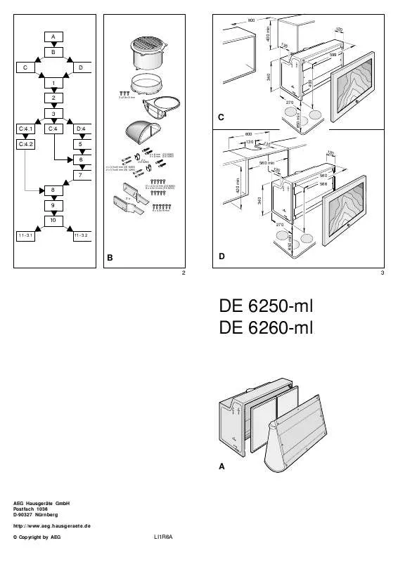 Mode d'emploi AEG-ELECTROLUX CHDE6260-ML/GB