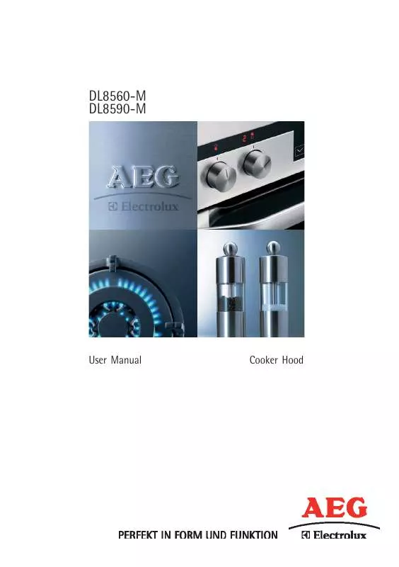 Mode d'emploi AEG-ELECTROLUX DL8590-M