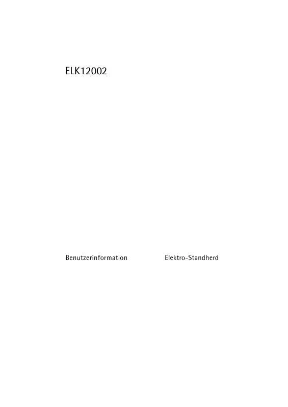 Mode d'emploi AEG-ELECTROLUX ELK12002HV