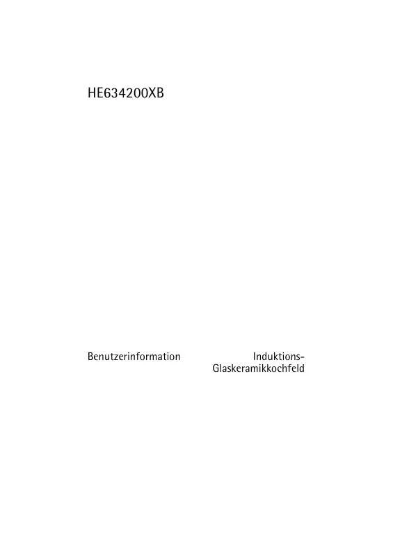 Mode d'emploi AEG-ELECTROLUX HE634200 X-B