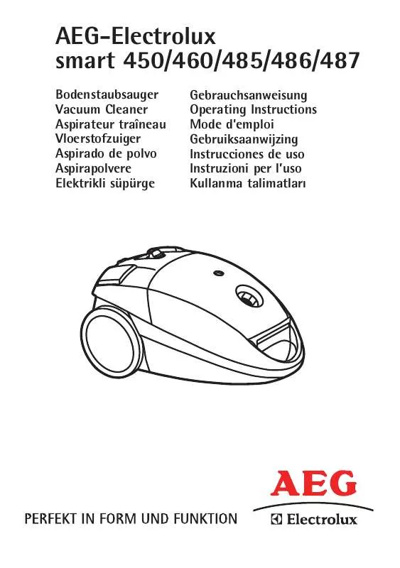 Mode d'emploi AEG-ELECTROLUX SMART460