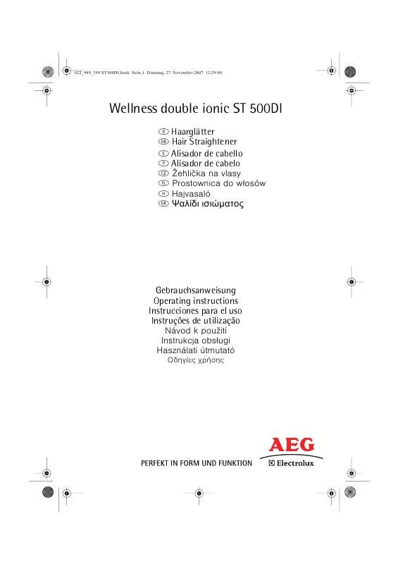 Mode d'emploi AEG-ELECTROLUX ST500DI