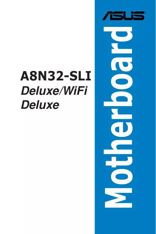 Mode d'emploi ASUS A8N32-SLI DELUXE