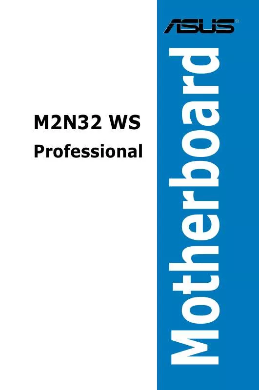 Mode d'emploi ASUS M2N32 WS PROFESSIONAL