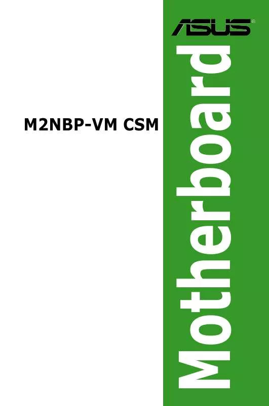 Mode d'emploi ASUS M2NBP-VM CSM