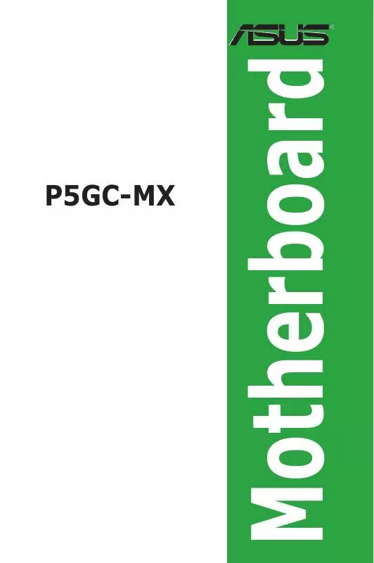 Mode d'emploi ASUS P5GC-MX