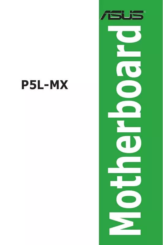 Mode d'emploi ASUS P5L-MX