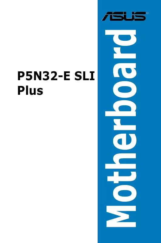 Mode d'emploi ASUS P5N32-SLI PREMIUM