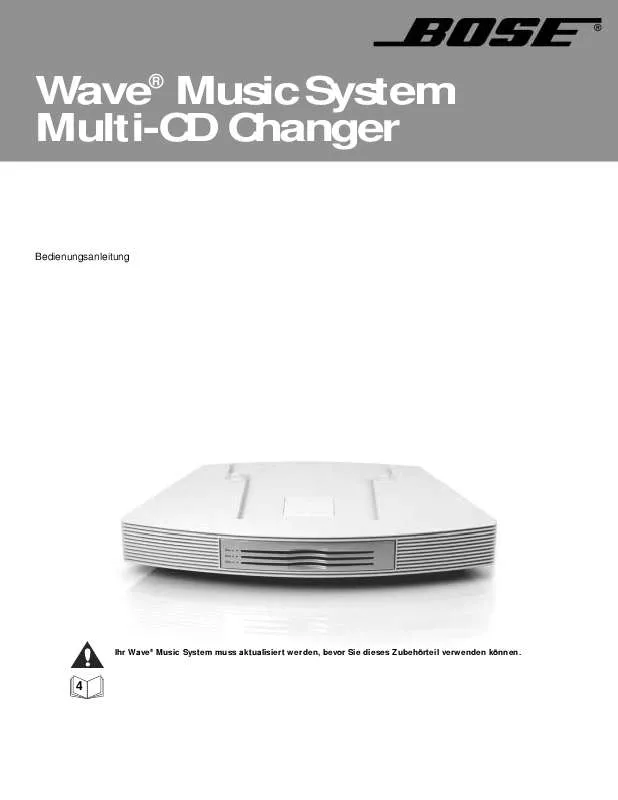Mode d'emploi BOSE WAVE MUSIC SYSTEM MULTI-CD CHANGER