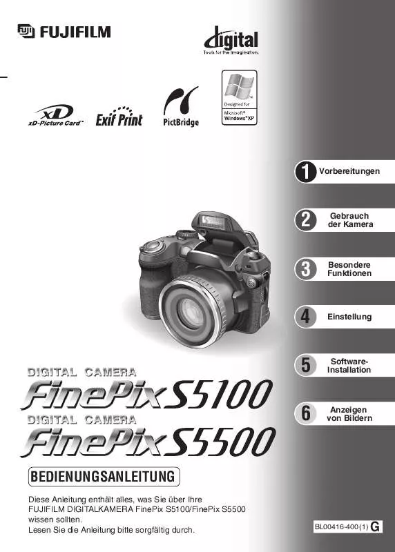 Mode d'emploi FUJIFILM FINEPIX S5100