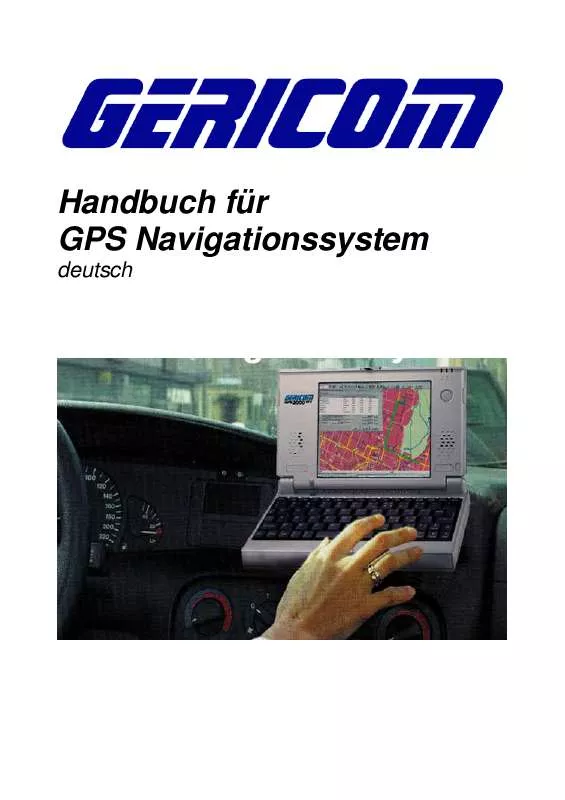 Mode d'emploi GERICOM GPS SW