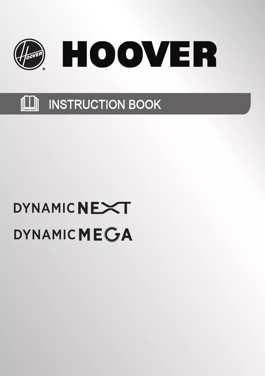 Mode d'emploi HOOVER DMC D 1013 BX