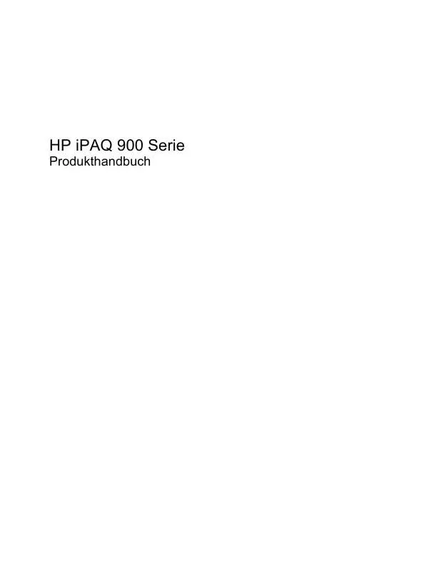 Mode d'emploi HP IPAQ 910C BUSINESS MESSENGER