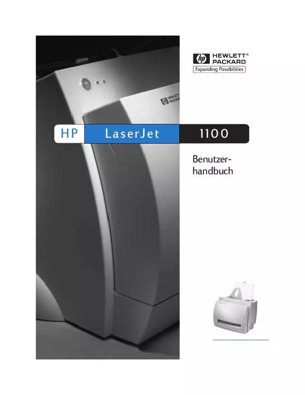 Mode d'emploi HP LASERJET 1100