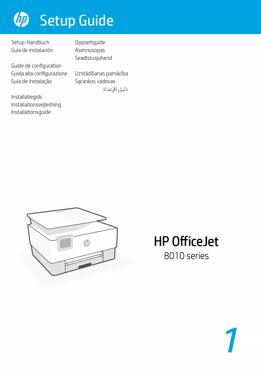 Mode d'emploi HP OFFICEJET 8012E