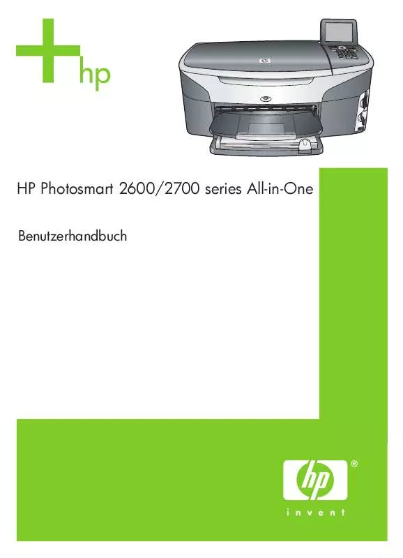Mode d'emploi HP PHOTOSMART 2700 ALL-IN-ONE