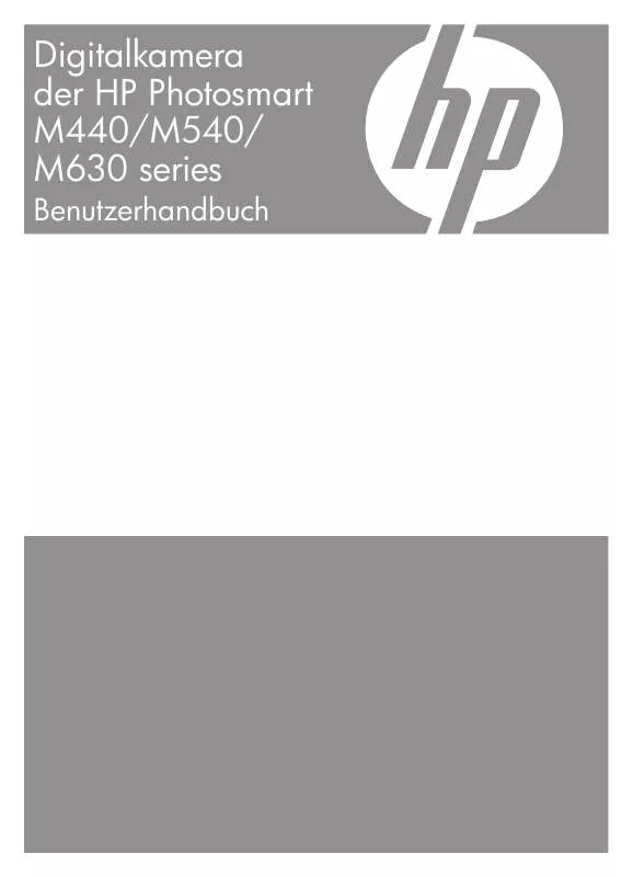 Mode d'emploi HP PHOTOSMART M540