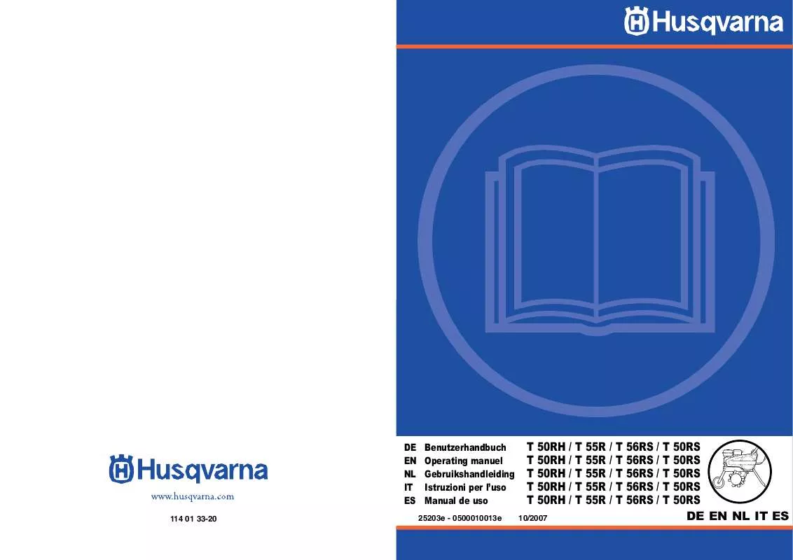 Mode d'emploi HUSQVARNA T50 RS