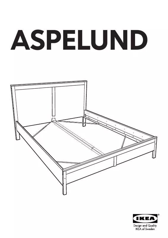 Mode d'emploi IKEA ASPELUND BETTGESTELL