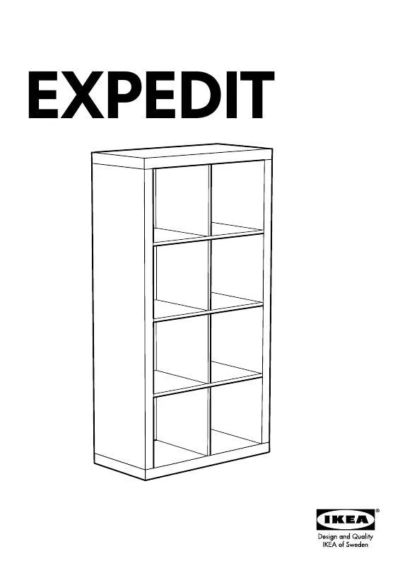 Mode d'emploi IKEA EXPEDIT REGAL 79X149
