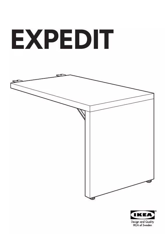 Mode d'emploi IKEA EXPEDIT SCHREIBTISCH