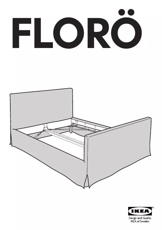 Mode d'emploi IKEA FLORÖ BETT