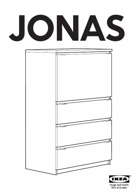 Mode d'emploi IKEA JONAS SEKRETÄR