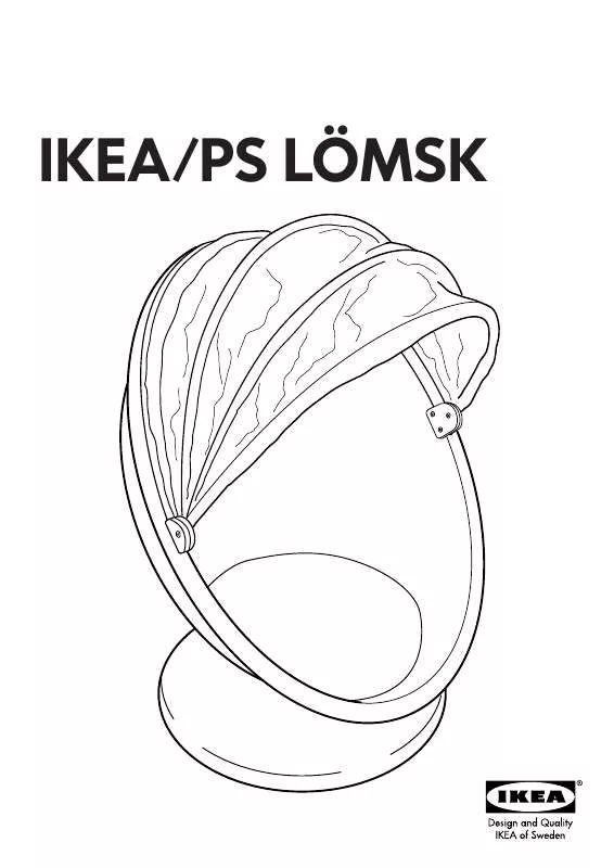 Mode d'emploi IKEA PS LÖMSK DREHSESSEL