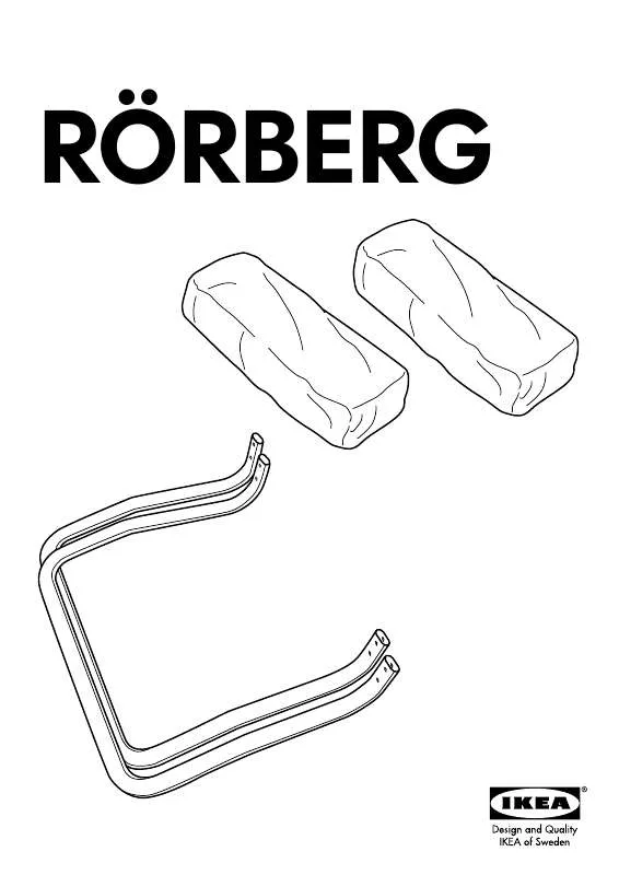 Mode d'emploi IKEA RÖRBERG ARMLEHNPAAR