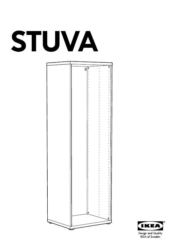 Mode d'emploi IKEA STUVA KLEIDERSCHRANKKORPUS