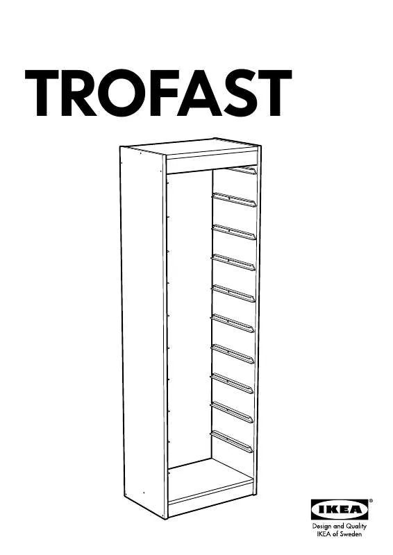 Mode d'emploi IKEA TROFAST REGALRAHMEN