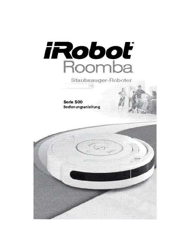 Mode d'emploi IROBOT ROOMBA 550