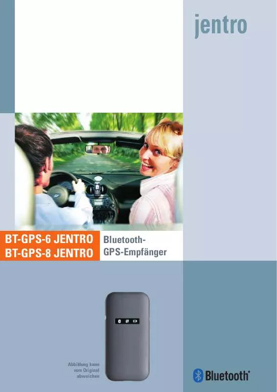 Mode d'emploi JENTRO BT-GPS-6