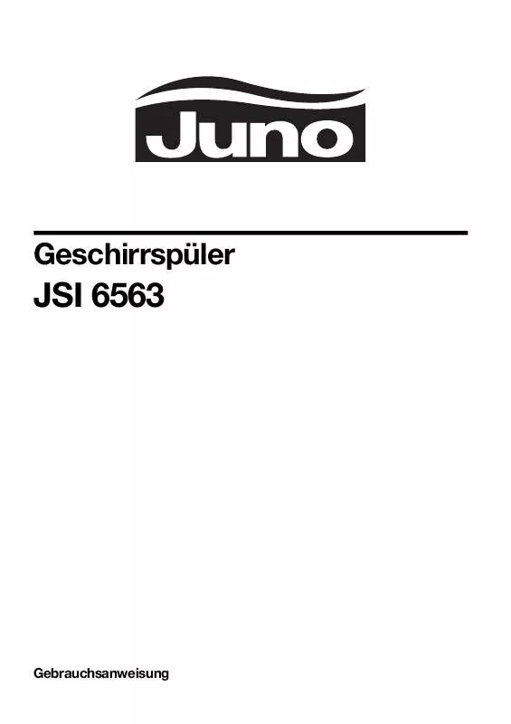 Mode d'emploi JUNO JSI 6563-B