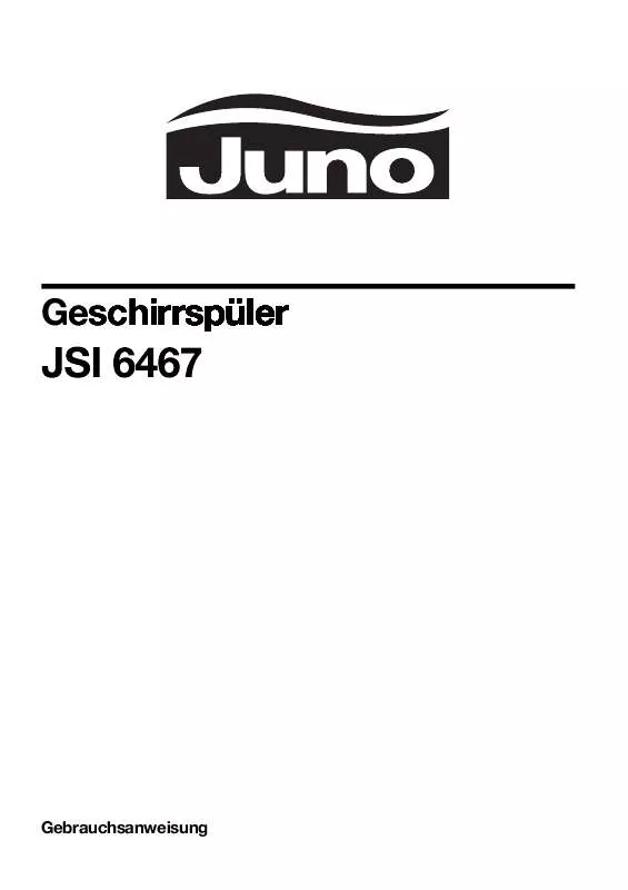 Mode d'emploi JUNO JSI6467-W