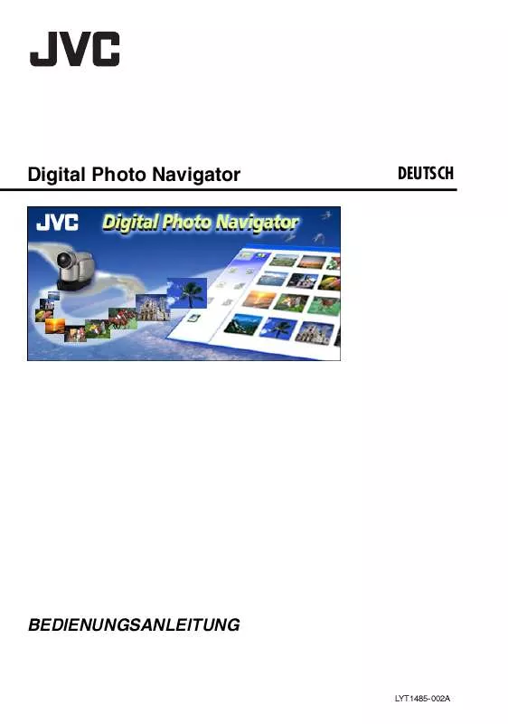 Mode d'emploi JVC DIGITAL PHOTO NAVIGATOR