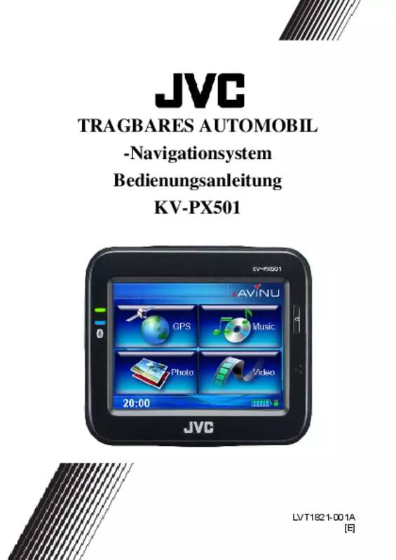 Mode d'emploi JVC KV-PX501