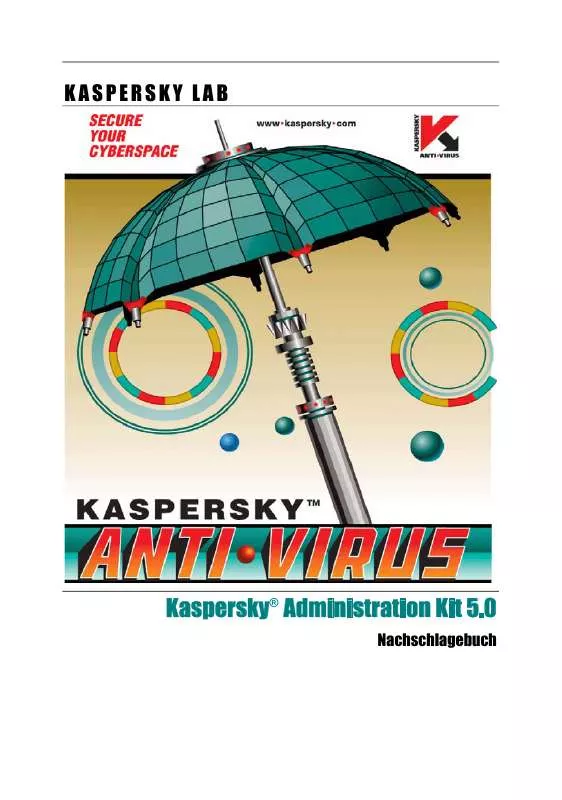 Mode d'emploi KASPERSKY LAB ADMINISTRATION KIT 5.0