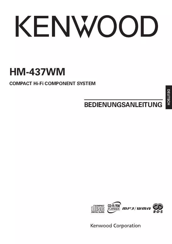 Mode d'emploi KENWOOD HM-437WM