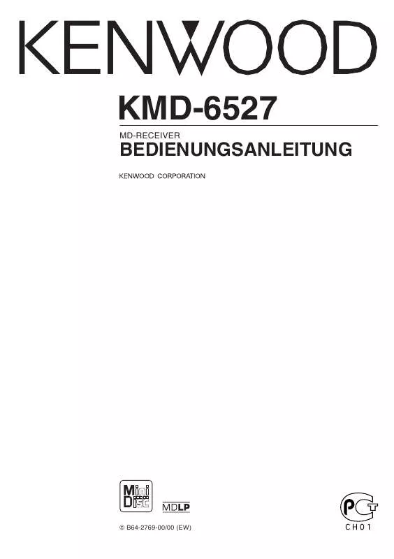 Mode d'emploi KENWOOD KMD-6527
