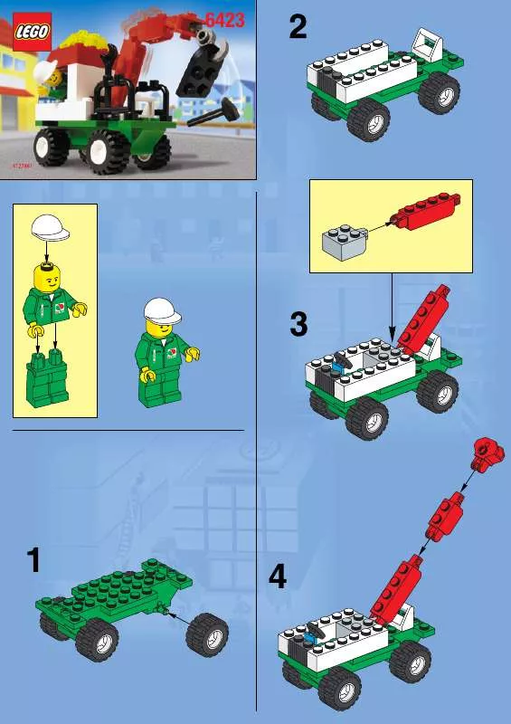 Mode d'emploi LEGO 6423