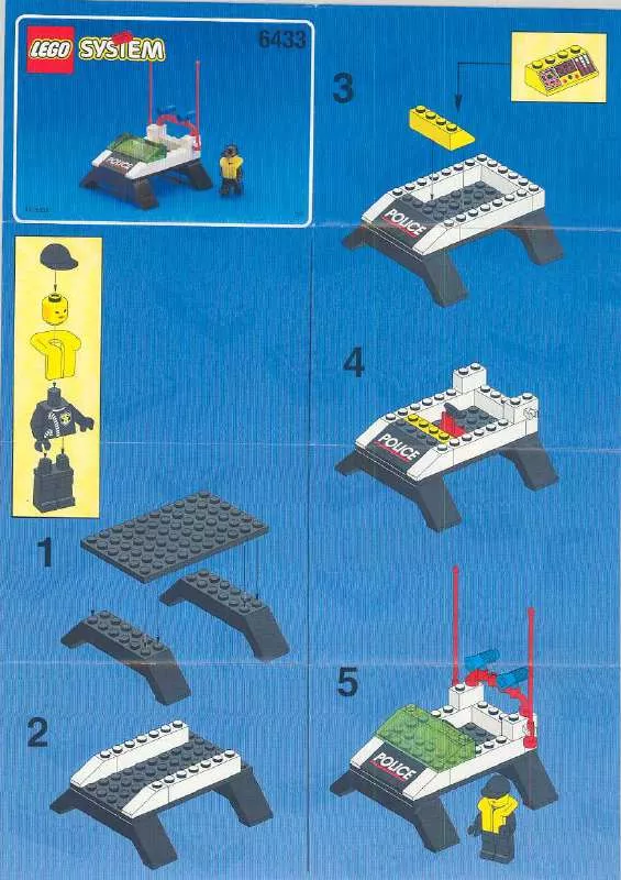 Mode d'emploi LEGO 6433