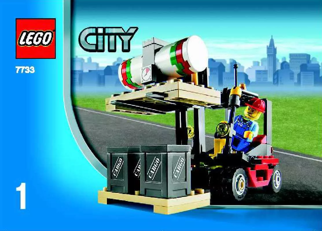 Mode d'emploi LEGO CITY 7733