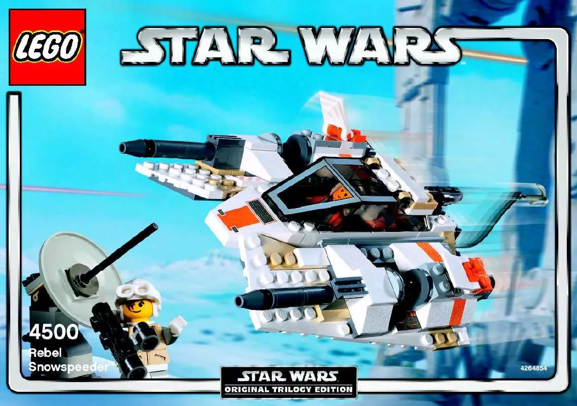Mode d'emploi LEGO STAR WARS 4500
