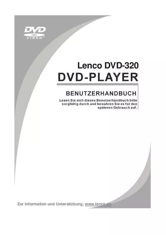 Mode d'emploi LENCO DVD-320