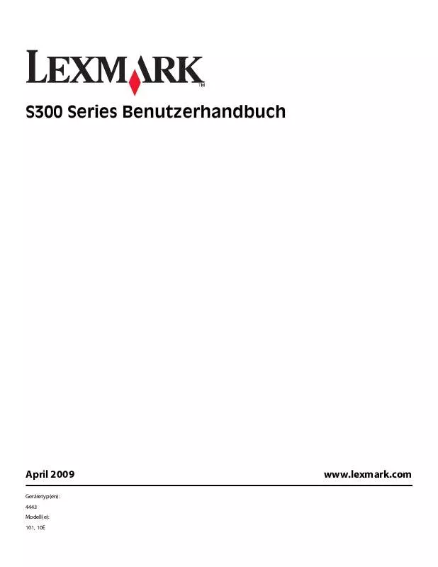 Mode d'emploi LEXMARK IMPACT S300