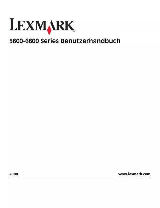 Mode d'emploi LEXMARK X5650