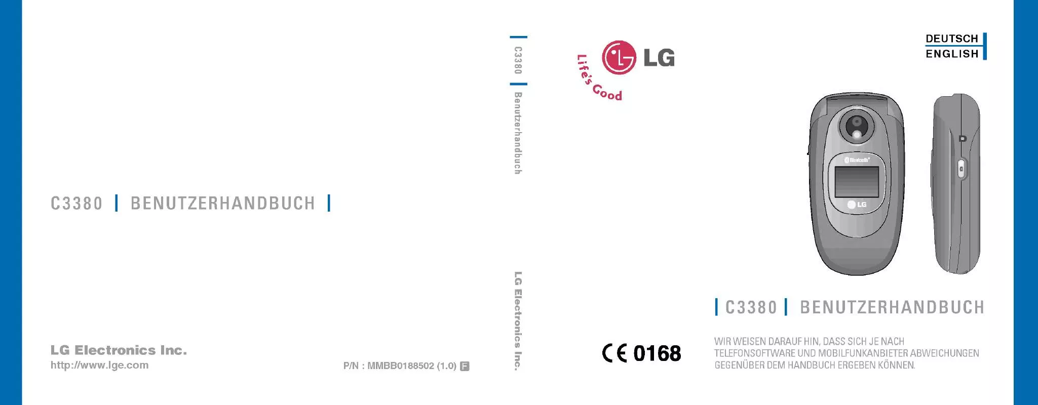 Mode d'emploi LG C3380