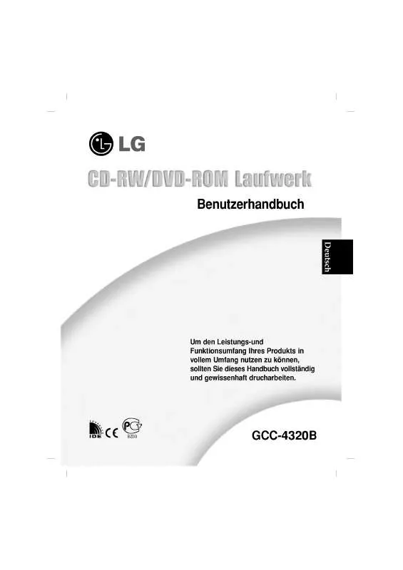 Mode d'emploi LG GCC-4320B