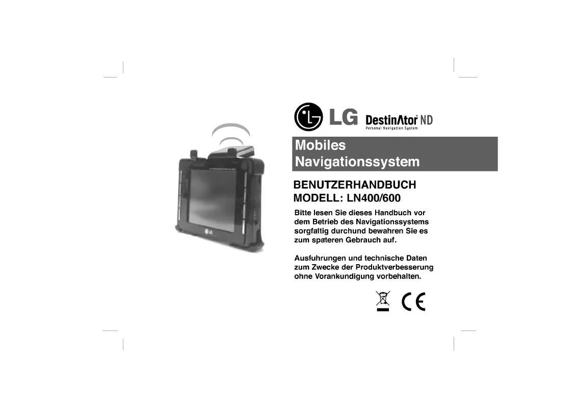 Mode d'emploi LG LAN-S450